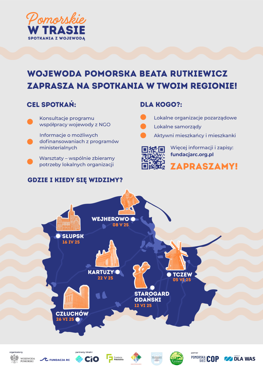 Spotkanie Otwarte z Wojewodą Pomorską Beatą Rutkiewicz w Wejherowie – 8 maja w Filharmonii Kaszubskiej