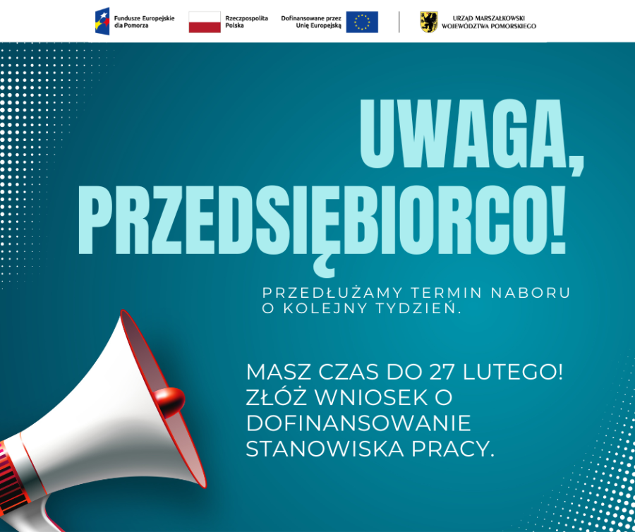 Ponowne przedłużenie terminu naboru wniosków w IV naborze.