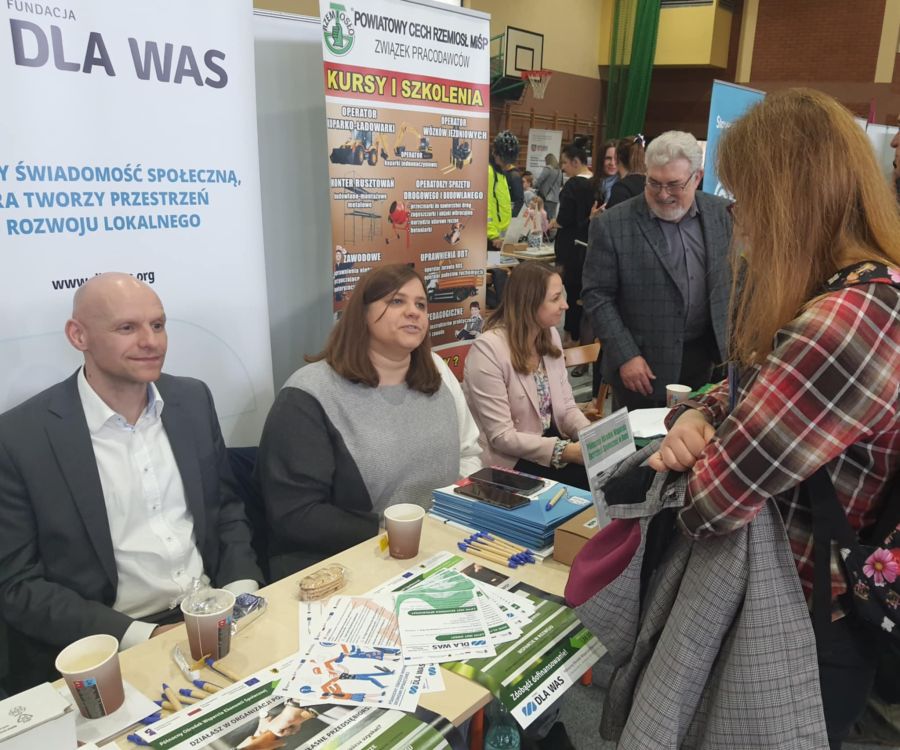 Północny Ośrodek Wsparcia Ekonomii Społecznej z Rumi na Targach Pracy w Wejherowie
